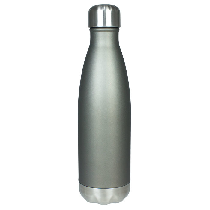 THERMO BOTTLE 500ML – GUNMETAL | Promotional Products NZ | Withers & Co