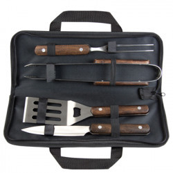 BBQ Set - Wooden Handle