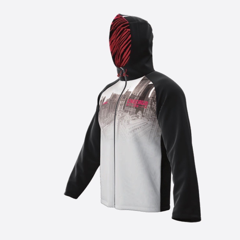 Fusion FZ Hooded Warm up - Hybrid | Withers & Co | Sublimated Sports Apparel