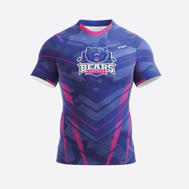 Dedge Jersey V Neck | Withers and co | Sublimated Rugby Uniform
