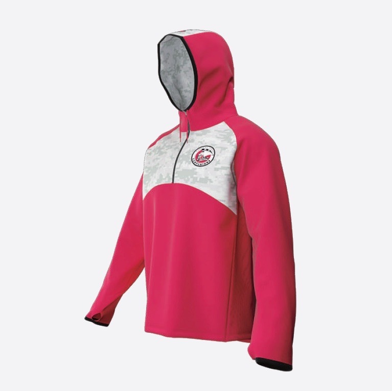 Docker QZ Hooded Warm up Hybrid | Withers & Co | Sublimated Sportswear