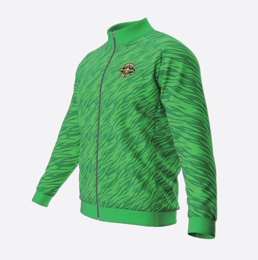 Reaction Knit Warm Up Jacket | Withers & Co | Sublimated Sportswear