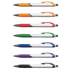 Jet Pen - White Barrels