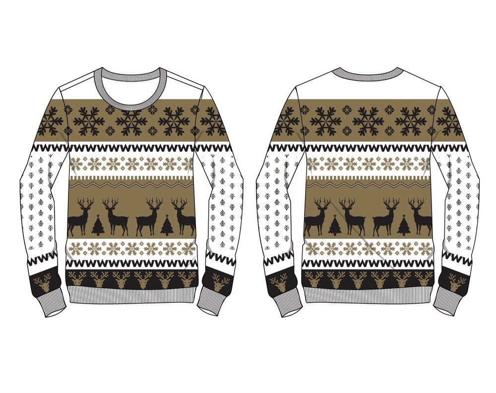 withers and co christmas sweater graphic