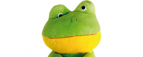 Large Plush frog
