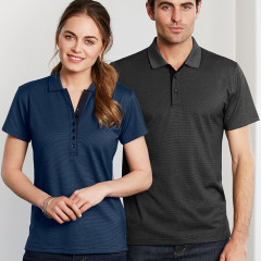 Mens Shadow Short Sleeve Polo