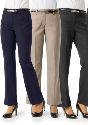 Ladies Classic Flat Front Pant
