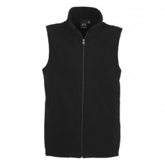 Mens Plain Micro Fleece Vest