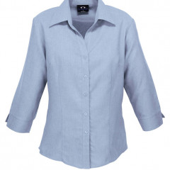 Oasis Ladies Plain 3/4 Sleeve Shirt