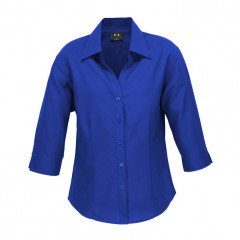 Oasis Ladies Plain 3/4 Sleeve Shirt