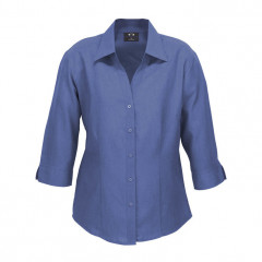 Oasis Ladies Plain 3/4 Sleeve Shirt