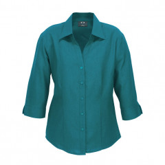 Oasis Ladies Plain 3/4 Sleeve Shirt