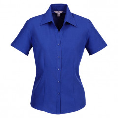 Oasis Ladies Plain Short Sleeve Shirt