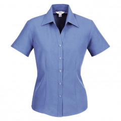 Oasis Ladies Plain Short Sleeve Shirt