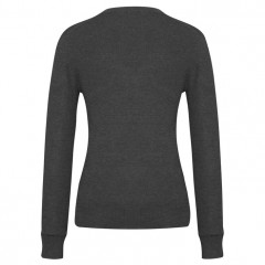 Womens V-Neck Knit Pullover