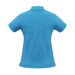Womens Neon Short Sleeve Polo