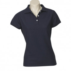 Womens Neon Short Sleeve Polo