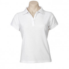 Womens Neon Short Sleeve Polo