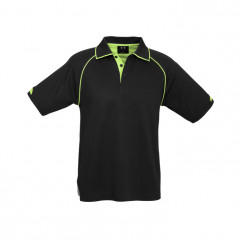 Mens Fusion Short Sleeve Polo