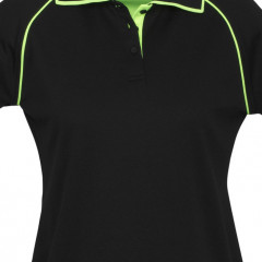 Womens Fusion Short Sleeve Polo