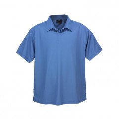 Mens Micro Waffle Short Sleeve Polo