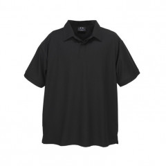 Mens Micro Waffle Short Sleeve Polo