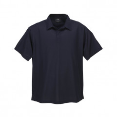 Mens Micro Waffle Polo