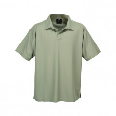 Mens Micro Waffle Short Sleeve Polo