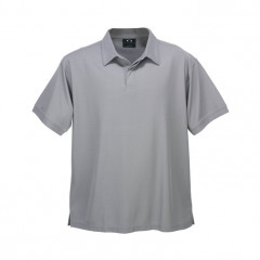 Mens Micro Waffle Short Sleeve Polo