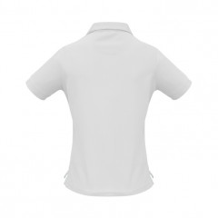 Womens Micro Waffle Short Sleeve Polo