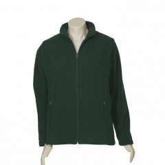 Womens Plain Micro Fleece Jacket