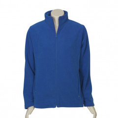 Womens Plain Micro Fleece Jacket