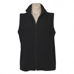 Womens Plain Micro Fleece Vest