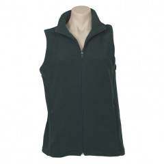 Womens Plain Micro Fleece Vest