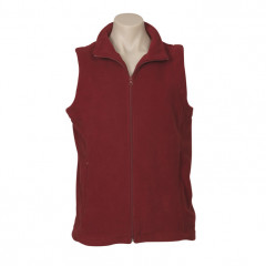 Womens Plain Micro Fleece Vest