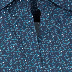 Ladies Printed Oasis Short Sleeve Shirt