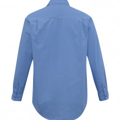 Mens Micro Check Long Sleeve Shirt