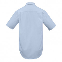 Mens Micro Check Short Sleeve Shirt