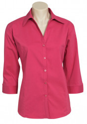 Ladies Metro 3/4 Sleeve Shirt
