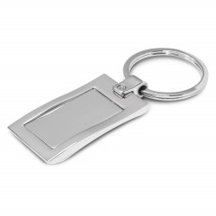 Wave Metal Key Ring