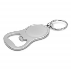 Chevron Bottle Opener Key Ring