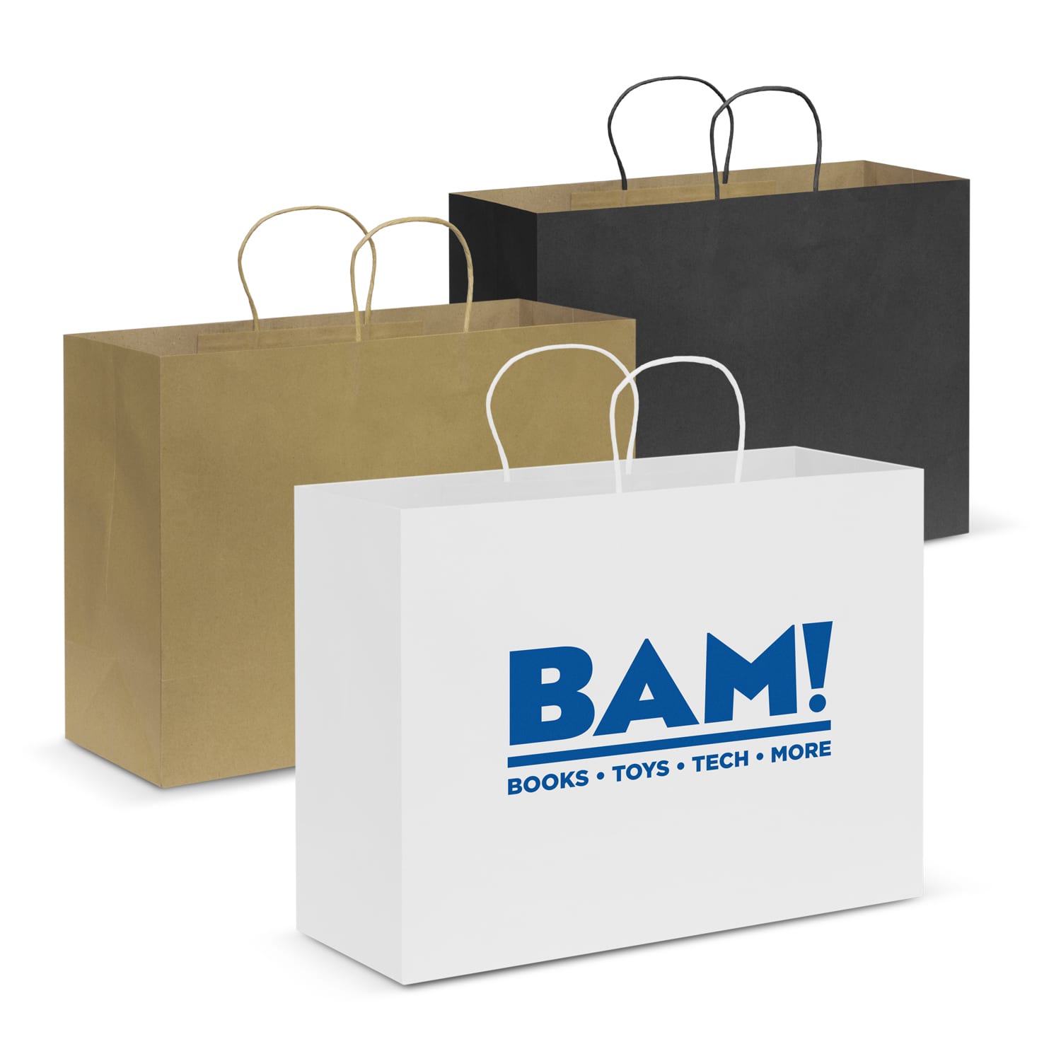 Paper Carry Bag - Extra Large | Eco Merchandise | Promotional Products NZ