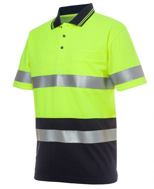 HI Vis S/S (D+N) Traditional Polo | Withers and Co | Hi Vis Apparel