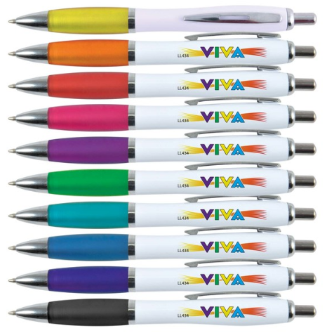 Viva Pen - White Barrel