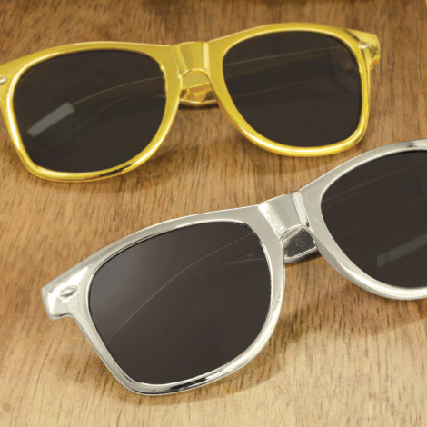 Malibu Premium Sunglasses - Metallic | Branded Sunglasses | Printed Sunglasses NZ | Trends Collection | Withers & Co