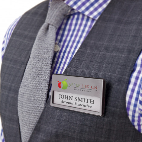 Magnetic Name Badge | Branded Name Badge | Printed Name Badge NZ | Trends Collection | Withers & Co