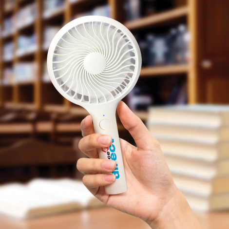 Gyro Rechargeable Fan | Branded Rechargeable Fan | Printed Rechargeable Fan NZ | Trends Collection | Withers & Co