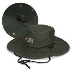 Oilskin Wide Brim Hat