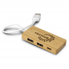 Bamboo USB Hub