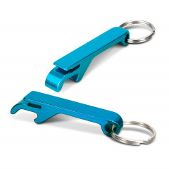 Snappy Metal Bottle Opener Key Ring